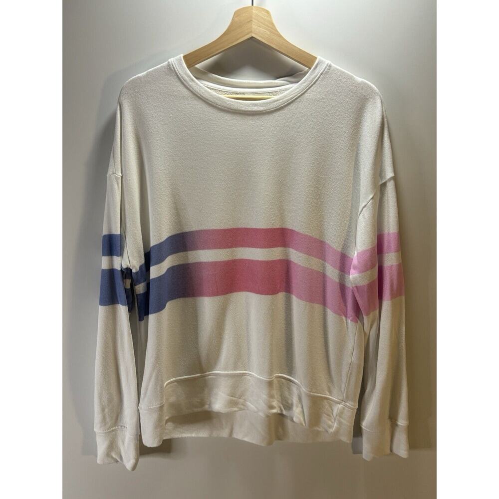 Sundry Hombre Crew Neck Pullover Sweatshirt Athleisure Comfort Casual Size M (2)